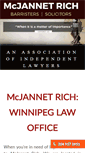 Mobile Screenshot of mcjannetrich.com